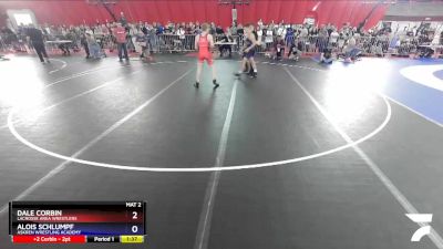 120 lbs 1st Place Match - Dale Corbin, LaCrosse Area Wrestlers vs Alois Schlumpf, Askren Wrestling Academy