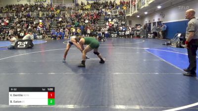 160 lbs R-32 - Vito Gentile, Reynolds vs Bradley Eaton, St. Edward-OH