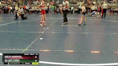 65 lbs Champ. Round 1 - Delaney Hardy, MWC Wrestling Academy vs Jaelyn Anderson, Nebraska Wrestling Academy