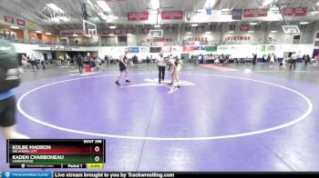 165 lbs Cons. Round 4 - Kolbe Madron, Oklahoma City vs Kaden Charboneau, Lindenwood