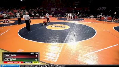 2A 132 lbs Cons. Round 1 - Cory Zator, Lemont (H.S.) vs Timmy Smith, Washington