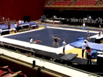 Jana Bieger 2009 US Classic FX dance thru