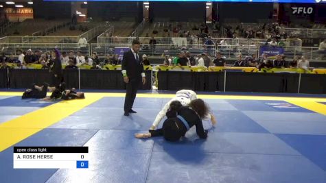 ALEXA ROSE HERSE vs SADIE ALEXIS DONDZIL 2024 Pan Jiu Jitsu IBJJF Championship