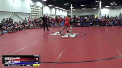 119 lbs 2nd Wrestleback (8 Team) - Kobe Cunanan, Washington vs Mason Moscho, Minnesota Red