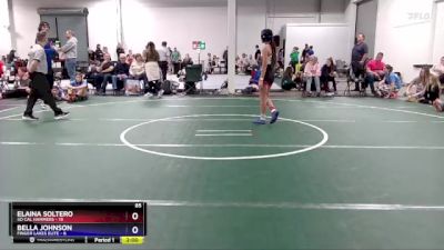 85 lbs Round 2 (6 Team) - Audery Flores, So Cal Hammers vs Serra Akyali, Finger Lakes Elite