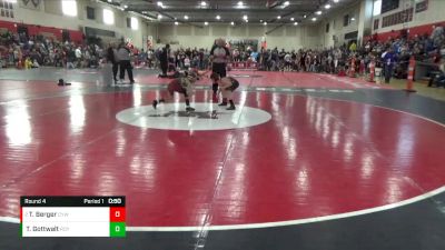 70 lbs Round 4 - Tate Berger, Centennial Youth Wrestling vs Trenton Gottwalt, Royalton