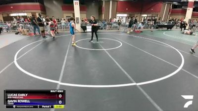 100 lbs Round 1 - Lucas Early, Rise Wrestling vs Gavin Rowell, Texas