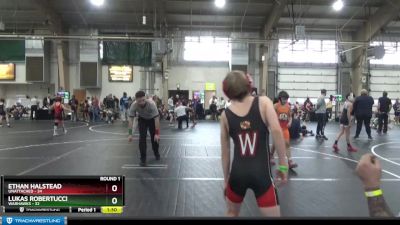 76-80 lbs Round 1 - Lukas Robertucci, Warhawks vs Ethan Halstead, Unattached