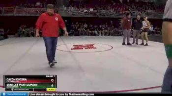 138 lbs Round 7 (8 Team) - Caydn Kucera, Columbus vs Bentley Montgomery, Smith Center