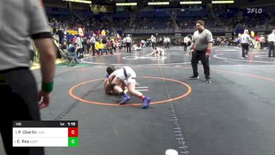 145 lbs Round Of 16 - Payton Oberlin, Juniata vs Charli Rea, Northwestern