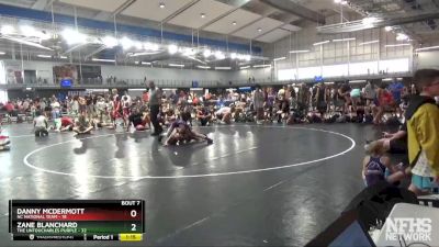 95 lbs Semis & 1st Wb (8 Team) - Danny McDermott, NC National Team vs Zane Blanchard, The Untouchables Purple