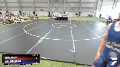 132 lbs Placement Matches (8 Team) - Leonardo Michel, Team Oregon vs Gavin Risse, South Dakota Blue