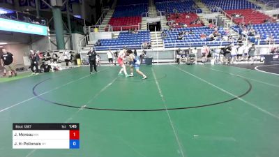 182 lbs Cons 32 #1 - Josh Moreau, Washington vs Joshua Holliman-Pollonais, New York