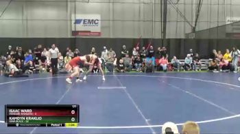 171 lbs Finals (8 Team) - Kamdyn Kraklio, Iowa Black vs Isaac Ward, Missouri Avengers