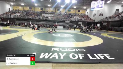 175 lbs Round Of 16 - Sisto Averno, Calvert Hall vs Lukas Zalota, Malvern Prep