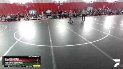 63 lbs Quarterfinal - Ryder Uhlenhake, Immortal Athletics WC vs Chase Russell, Askren Wrestling Academy