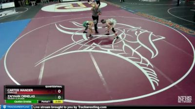 Quarterfinal - Zaiyahn Ornelas, Wilber-Clatonia vs Carter Wander, Syracuse