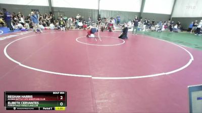 135 lbs Cons. Round 2 - EliBeth Cervantes, FordDynastyWrestlingClub vs Reghan Harris, Alaska Battle Cats Wrestling Club