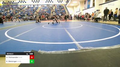 62-67 lbs Rr Rnd 2 - Haven Pohlsander, Rollers Academy Of Wrestling vs Khloe Weisinger, Wyandotte Youth Wrestling