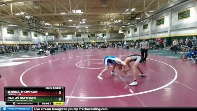 170 lbs Cons. Round 1 - Jerrick Thompson, Tatanka Tuff vs Dallas Batteiger, Stanley Wrestling Club