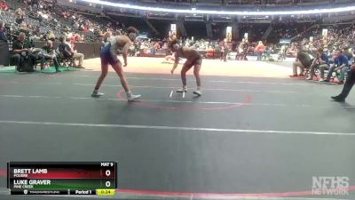 157-5A Cons. Round 2 - Luke Graver, Pine Creek vs Brett Lamb, Poudre