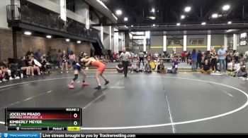 106 lbs Round 2 (6 Team) - Kimberly Meyer, BVWC vs Jocelyn Prado, Nebraska Vipers Gold