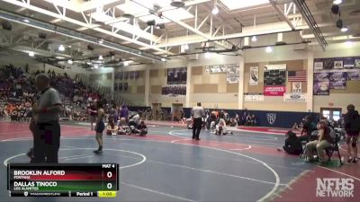 101 lbs Cons. Round 1 - Brooklin Alford, Fontana vs Dallas Tinoco, Los Alamitos