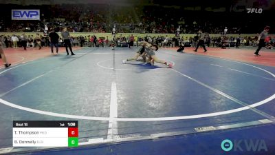 126 lbs Round Of 16 - Tyce Thompson, Piedmont vs Brody Donnelly, Elgin Wrestling