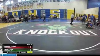 113 lbs Round 5 (8 Team) - Gabriel Tellez, Eagle Empire vs David Leiva, Cypress Bay