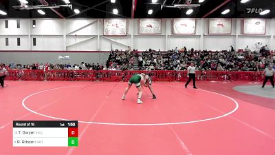 195 lbs Round Of 16 - Tennyson Dwyer, Excel Academy vs Ruairi Ritson, Canton