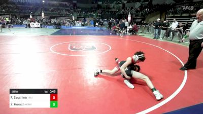 90 lbs Consi Of 8 #1 - Franco Zecchino, Triumph Wrestling Club vs Zack Horsch, Monroe Twp