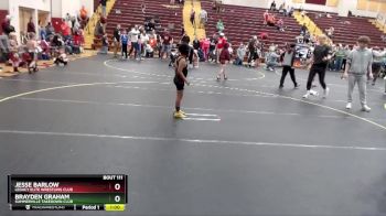 72 lbs Round 3 - Jesse Barlow, Legacy Elite Wrestling Club vs Brayden Graham, Summerville Takedown Club