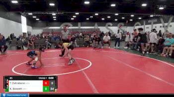 90 lbs Round 1 (8 Team) - Caleb Noble, Dynasty Death Row (NJ) vs Cason Craft, Roundtree Wrestling Academy