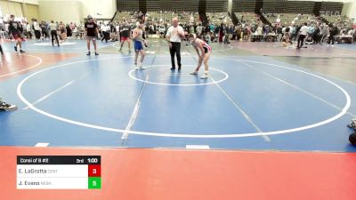 102-I lbs Consi Of 8 #2 - Eric LaGrotta, Centurion vs James Evans, Nesh Skins