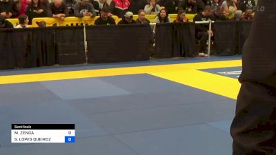 MICHAEL ZENGA vs SUYAN LOPES QUEIROZ 2023 World IBJJF Jiu-Jitsu No-Gi Championship