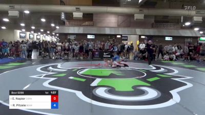 33 kg Cons 4 - Easton Napier, Cornerstone Mat Club vs Ryan Pitzele, Bear Cave Wrestling Club