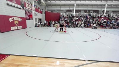 144 lbs Consi Of 16 #2 - Carter Schrock, Strong Rock Christian School vs Emilio Morejon, Blessed Trinity