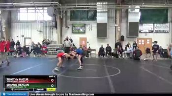 84 lbs Finals (2 Team) - Timothy Mazur, Junior Terps Xtreme vs Shamus Reagan, PA Alliance Black