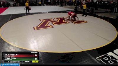 152 lbs Semifinal - Zach Hanson, Lakeville North vs Terae Dunn, Eden Prairie