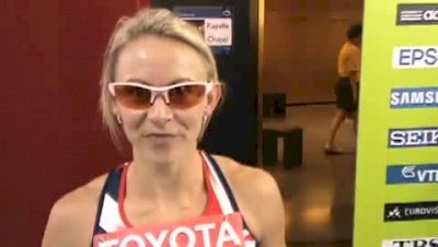 Jennifer Meadows Interview 3rd 800 2009 IAAF Track World Championships