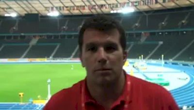 Mario Sategna coach of Trey Hardee IAAF World Championships