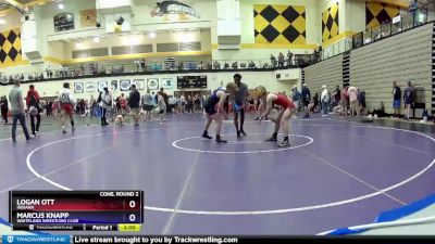 138 lbs Cons. Round 2 - Logan Ott, Indiana vs Marcus Knapp, Whiteland Wrestling Club