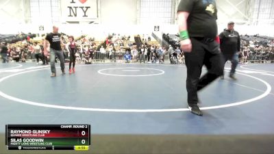 90 lbs Champ. Round 2 - Silas Goodwin, Mighty Lions Wrestling Club vs Raymond Glinsky, Quaker Wrestling Club