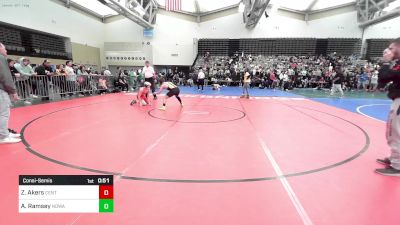 140-J lbs Consolation - Zachary Akers, Centurion vs Anthony Ramsey, Northern Delaware Wrestling Academy