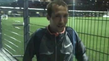 Dathan Ritzenhein interview after breaking 5k American Record at 2009 Zurich Golden League