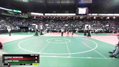 65 lbs Cons. Round 3 - Dominic Rosemond, POC3 vs Kamden Muniz, MLW2