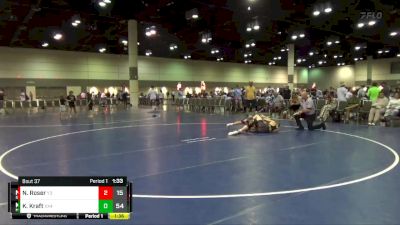 106 lbs Placement Matches (16 Team) - Noah Roser, Sunbear Wrestling vs Korbin Kraft, Minot Young Guns