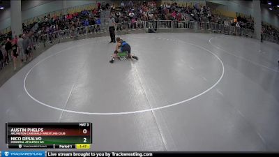 106 lbs Champ. Round 2 - Austin Phelps, Arlington Cardinals Wrestling Club vs Nico DeSalvo, Immortal Athletics WC