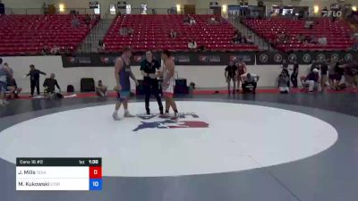 87 kg Cons 16 #2 - Cole Pence, NMU-National Training Center vs Tyler Hannah, Combat W.C. School Of Wrestling