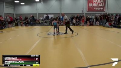 62 lbs Champ. Round 3 - Joseph Lamb, Richlands Wrestling Club vs Raymond Callaway, Nova WC